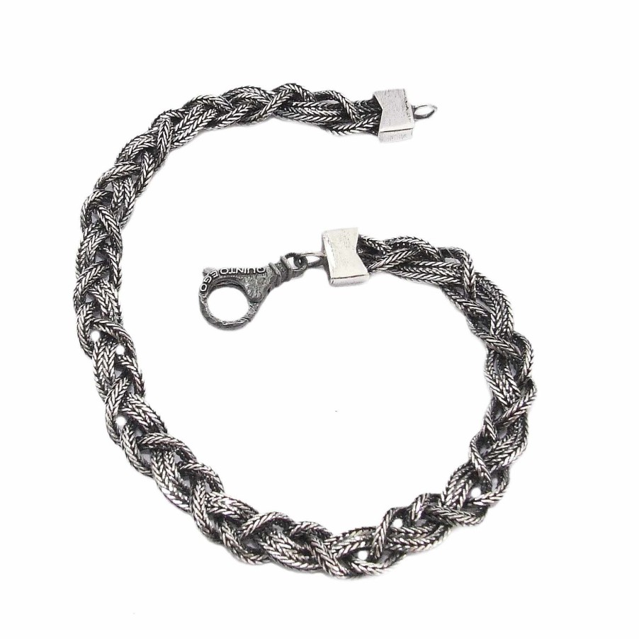 Gioielleria Quinto Ego | Bracciale Treccia Coda Di Volpe