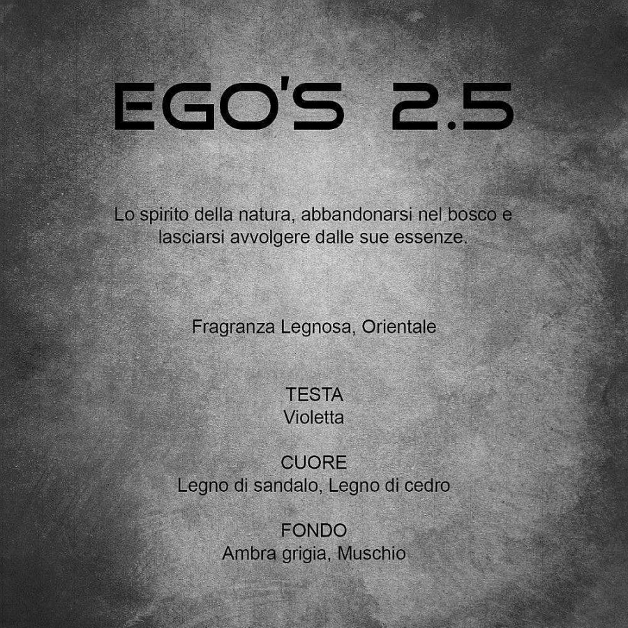 Gioielleria Quinto Ego | Ego'S 2.5 - Eau De Parfum